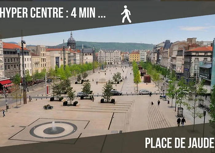 Apartment ※perrier Menthe※ Hyper-centre Et Tranquillite Clermont-Ferrand